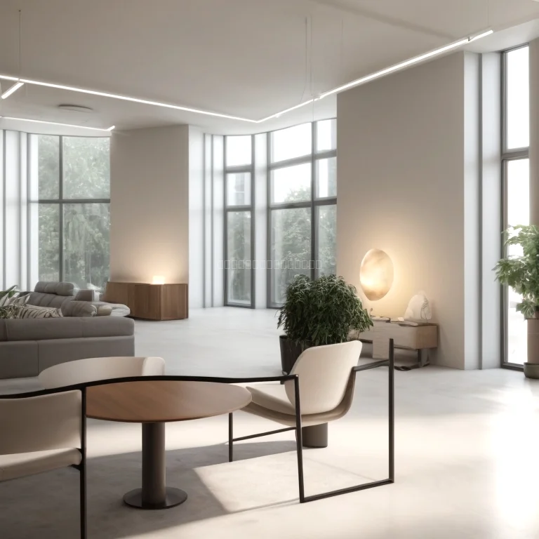 Dashboard der AI-Beleuchtungssteuerung